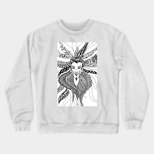 weirdo Crewneck Sweatshirt by LinSchlich